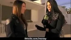 Play Hot missy spill the beansed into having sex for cash in 8