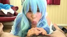 Abspielen Yukihana Lamy muss einen Squanderjob und Titsjob machen ~