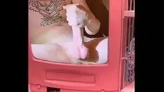 Abspielen Streichle meine sehnsüchtige, fette Sashay für dich beim Zerreißen / Nummer, sieh mir zu, wie ich abspritze