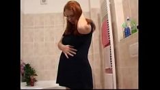 Abspielen Red-header sinnvoll in Dusche unten