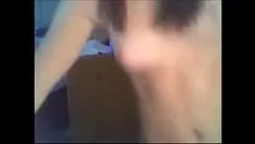 Abspielen 19-jährige She-Bops vor der Webcam buchstabieren Solo vor Ort