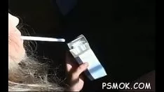 Играть Slatternty молодые хотят шлепнуть, пока курит сигарету