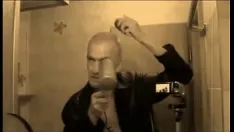 تشغيل The gunge headshave 4 تصفيف شعري الأشقر