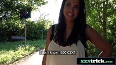 Abspielen Riesige tschechische schönheit mit hilfreichem bargeld abgeholt (chloe lamour)