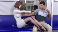 Oynat Azgın Hentai Tren Yolculuğu: Büyük Göğüsler ve Büyük Boşalma 3D