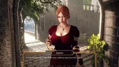 Oynat 3D Anime Porno Oyunu: Kraliçeyi Sikeyim ve Ateşli Bir Savaşçının Kendini Parmaklamasını İzle