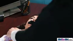 Reproducir Lesbiana tetona MILF domina Petite Girl: Spalking, Coño Lamiendo y Acción Strap-On