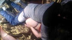 Play Latina Amateur in Thong Gets Fucked Doggystyle - Celeste's Blue Tanga